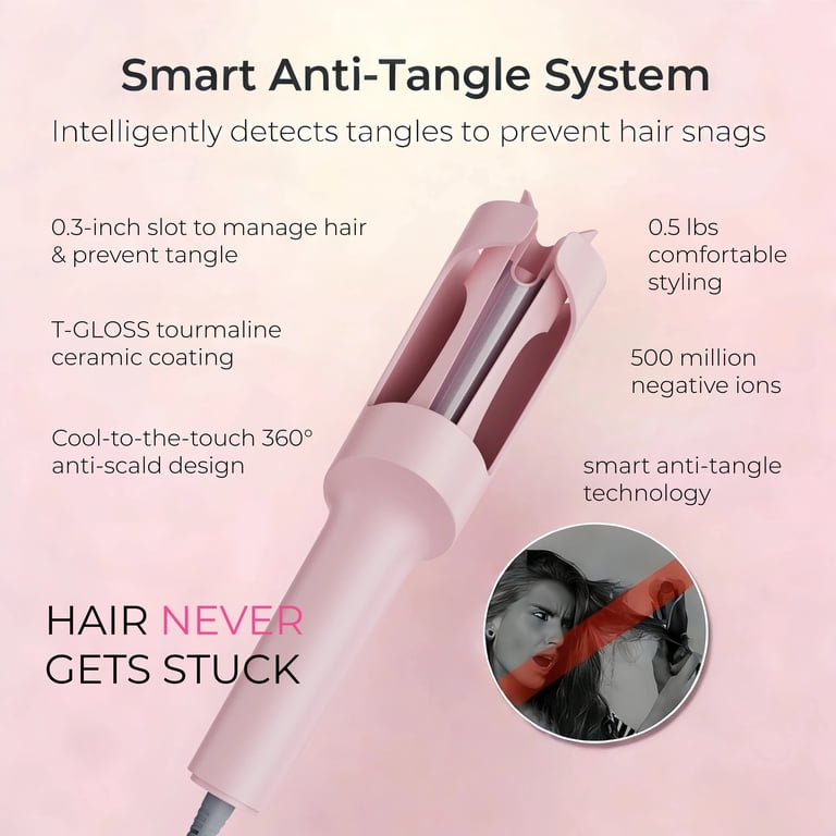 TYMO CurlPro Auto Curling Iron, 1" Ceramic Barrel photo 4