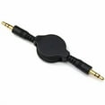 thumbnail image 2 of Aux Cable for Nokia T20/T21 - Retractable 3.5mm Adapter Car Stereo Aux-in Audio Cord Speaker Jack Wire Black, 2 of 6