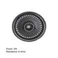 thumbnail image 3 of Unique Bargains Haut-Parleur Magnétique Interne Rond 8 Ohms 2W 50mm Dia Coque en Acier, 3 of 3