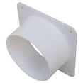 thumbnail image 3 of 4\" 6\" 8\" Mobile Air Conditioner Exhaust Pipe Joint Abs Air Pipe Flange Interface, 3 of 7
