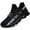 Black 007, variant on FENLERN Running Shoes for Men Lightweight Sports Walking Sneakers Black Size 12