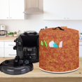 thumbnail image 3 of Small Kitchen Appliance Covers with Pocket for Spoon/Cooking for 6 Quart Pressure Cooker Air Fryer Rice Cooker Kitchen Appliance Stain Resistant Washable Cover, Sunflower Apple, 3 of 4