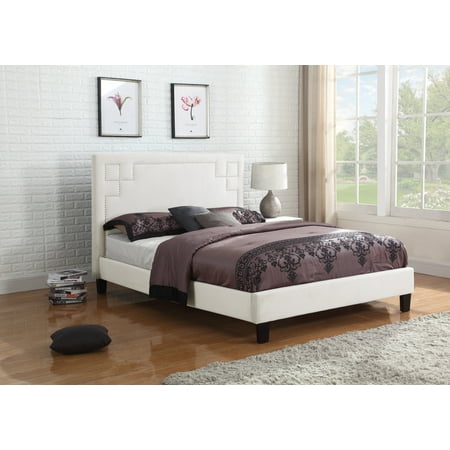 Best Quality Furniture Platform Velvet Fabric Bed, Multiple (Best Beds For Teenager)