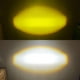 thumbnail image 2 of Nuevas luces antiniebla LED para coche con pistola de acero pequeño, focos impermeables blancos y amarillos, faros de locomotora para motocicleta muy lejos 20*13*5,5 cm, 2 of 5