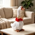 thumbnail image 6 of AuroraX 23 inch Porch Goose Christmas Outfit , 17-19 inch Xmas Collar Costumes Porch Goose Clothes Sets Winter Seasonal Christmas Decorations Outdoor Adjustable Neck Ring Accessories, 6 of 6