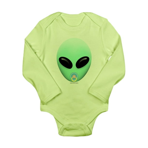 CafePress - CafePress - Baby Alien - Long Sleeve Infant Bodysuit ...