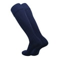 thumbnail image 2 of European Style Soccer Socks (Navy Blue, Medium), 2 of 2