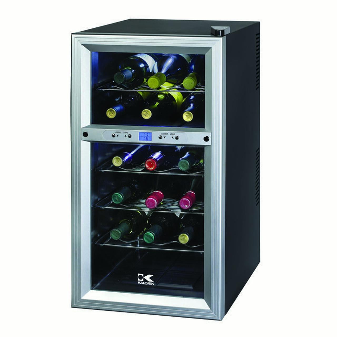 kalorik mini fridge and wine cooler