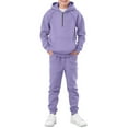 thumbnail image 3 of YunPes Boys and Toddlers' Athletic Sweatsuit Kids Fleece Half Zip Hoodies and Pockets Jogger Pants Fall Winter Clothing Tracksuit, 3 of 9