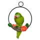 thumbnail image 5 of Resina Artesanía Vivid Colgante Loro Estatua Pájaros Modelo Paisaje al aire Sunnimix  Estatua de loro de jardín, 5 of 8