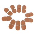 thumbnail image 2 of 40PCS Zipper Stopper DIY Handcrafted Genuine Leather Multipurpose Fashionable Zipper Ends Top Stoppers Claybank, 2 of 5