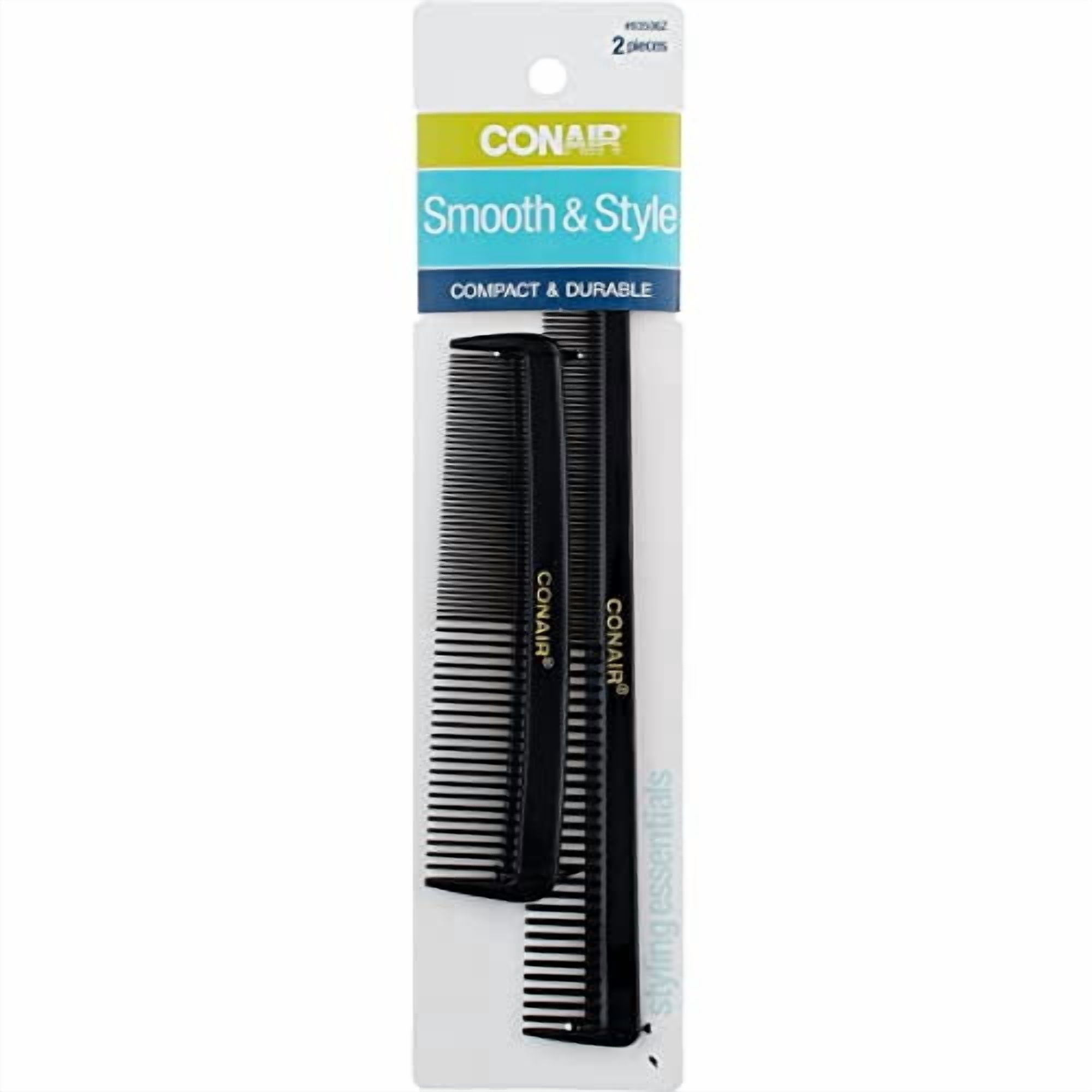 Conair Man Firm Yet Flexible Pocket Comb – Black, 1-Piece