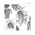 thumbnail image 4 of NextWall Inkwell Jellyfish Peel and Stick Wallpaper, 4 of 8