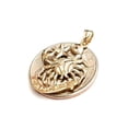 thumbnail image 6 of 14k yellow Gold crab cancer zodiac sign astrology Pendant charm fine jewelry 1.7g, 6 of 12