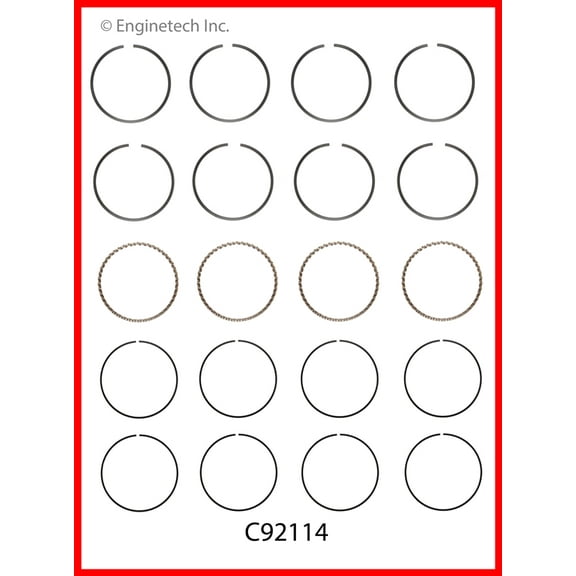 RINGS TOY MAZ 2.4L 2.6L 2