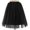 Black, variant on Women 5 Layered Tutu Skirt High Waist Bridal A-line Midi Skirt Tutu for Wedding Party Evening Skirts for Women Watermelon Red One Size