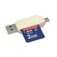 thumbnail image 2 of Adaptateur de Carte Mémoire SD TF Mini SD SDHC USB Micro USB 2.0 OTG, 2 of 8