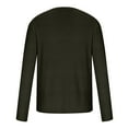 thumbnail image 5 of Blusas y camisas de manga larga con cuello redondo para hombre, blusa con estampado de liberación, de manga larga y cuello redondo, blusa para hombre., 5 of 5