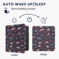 thumbnail image 3 of Funda kwmobile para Kobo Libra 2 eReader con diseño de dinosaurios, 3 of 8
