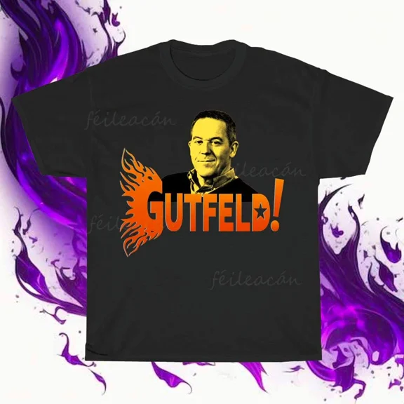 VINTAGE Brand New Greg Funny Gutfeld Logo 1 American T-Shirt Funny Size S to 5XL