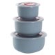thumbnail image 1 of EeaseMX cajas de paja de trigo para guardar alimentos, recipientes para el almuerzo, vajilla, juego de vajilla (azul nórdico), 1 of 7