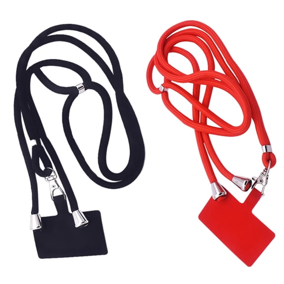 Qijita 1 Pair Long Phone Lanyards Adjustable Phone Wrist Straps (Assorted Color)