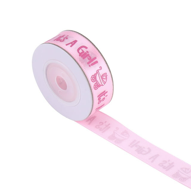 Cinta para fiesta de baby shower de niño, 10 yardas por rollo. ES una cinta de poliéster. Cinta para fiesta de baby shower. Durabilidad probada con el tiempo.