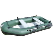 3 Person 230cm PVC Inflatable Rowing Boat Fishing Kayak Canoe Drifting Raft Dinghy Hovercraft Sailboat Surfing Sailing Ship