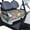 Ocean-123, variant on Gorgeous Floral Print Golf Cart Seat Cover 51" x 31" Front Bench Towel Blanket for EZGO Yamaha Club Car Absorbent Fabric