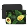 thumbnail image 3 of Bingfone Fresh Avocados Laptop Sleeve Case 15 Inch, 360° Protective Computer Carrying Bag, 3 of 9