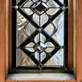 thumbnail image 7 of Diamond Geometry Stained Glass Window Film, 17.7 x 39.3 Inch Static Cling Privacy Film, Sun Blocking Removable Decor Glass Cover for Bathroom Living Room Home Decoration, 7 of 7