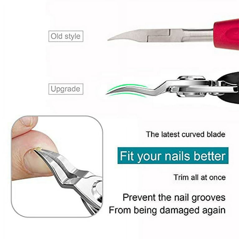 Toenail Clippers, Professional Thick & Ingrown Nail Clippers