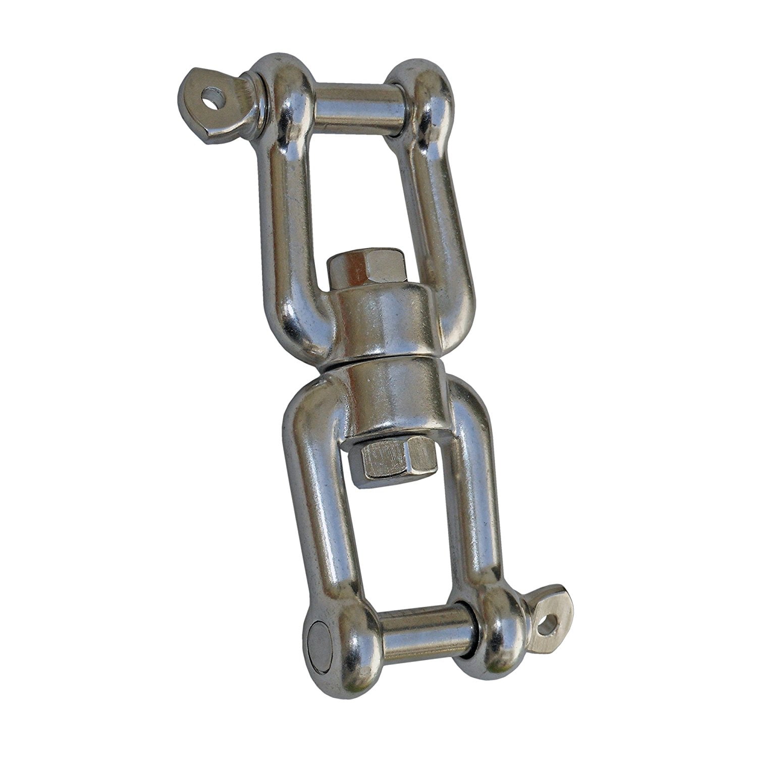 Marine Jaw/jaw Swivel 1/4" Anchor Chain Connector for Boat . Stainless
