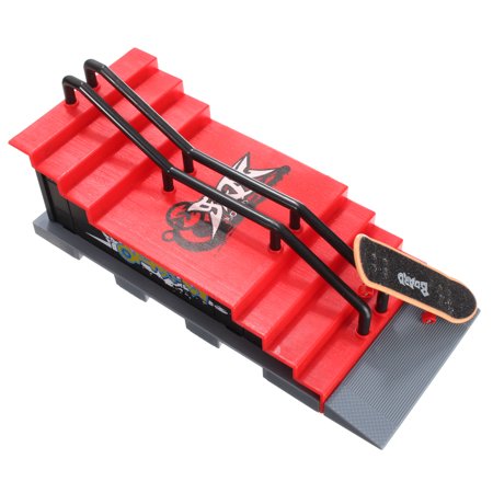 6 Types Mini Skateboard Ramps Parts Kit Sports For Finger Board Kids Teenagers Toy Game Model