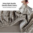 thumbnail image 4 of Crushed Velvet Stretchable Elastic Chair Covers For Dining Room Wedding Banquet Gift, 4 of 5