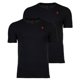 thumbnail image 1 of U.S. POLO ASSN. Camisetas para hombre, pack de 2 - cuello en V, logo bordado, algodón Negro M (Medium), 1 of 3