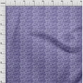 thumbnail image 4 of oneOone Cotton Silk Bluish Violet Fabric Jacobean Floral Diy Clothing Quilting Fabric Print Fabric By Yard 42 Inch Wide, 4 of 4