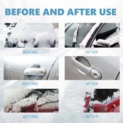 YOLOKE Auto Snow Spray - Fast Defrosting and De-icing Spray for Windshields, 100ml