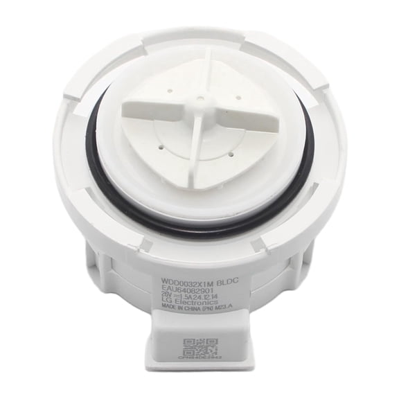 Aniceparthy EAU64082901 Washer Drain Pump Motor Replacement for WDD0032X1M,WDD0015X1M,Replacement for 1811568,AH2577722,EA2577722,EAU64082901,EAU64082902,EAU63743803,EAU63743805, BLDC 26V ﻿