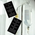 thumbnail image 6 of IV Intravenous Therapy Infusion Aftercare Card  50 Pack  2x3.5" inch Business Size Card  Drip Vitamin IV Supplies  IV Therapy Infusion Mobile Patient Black Card Design, 6 of 9