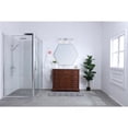 thumbnail image 3 of Collier 3 light Chrome and Clear glass Wall sconce, 3 of 15