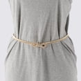 thumbnail image 2 of Unique Bargains 1 Pc Waist Chain Fashion Spring Design Adjustable Waist Cord for Women Gold Tone, 2 of 6