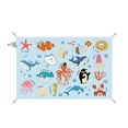 thumbnail image 3 of Manta de Picnic al aire libre, estera de Camping de poliéster, estera de Picnic multiusos, estera de playa resistente al agua para mochilero, senderis 210x145cm, 3 of 8