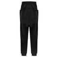 thumbnail image 3 of JUSLIO Sweatpants for Women Elastic Waist Joggers Solid Sweatpants with Pockets Outdoor Workout Business Casual Pants Black L, 3 of 8