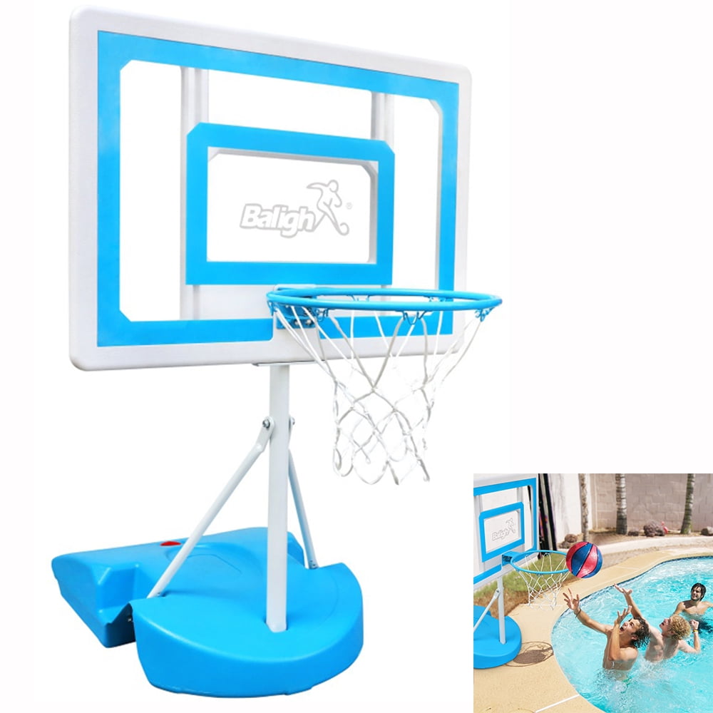 Pool Basketball Hoops, Pool Side Basketball System Portable Pool