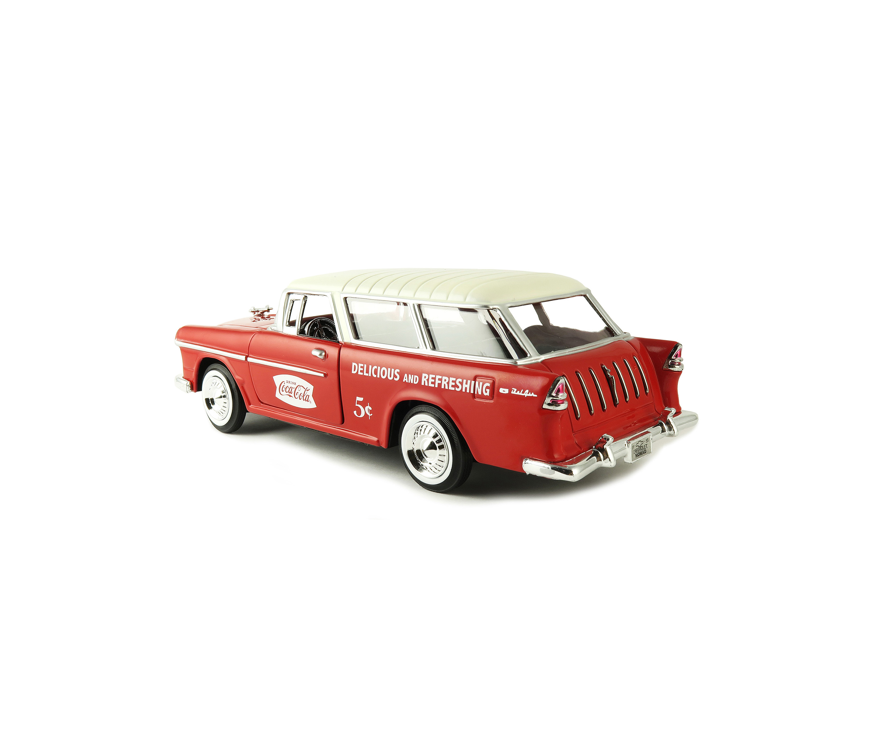 ミニカー Coca-Cola 1955 Chevy Bel Air Nomad Wagon Amazon.com: Motor city classics | Coca-Cola 1955 Chevy Nomad