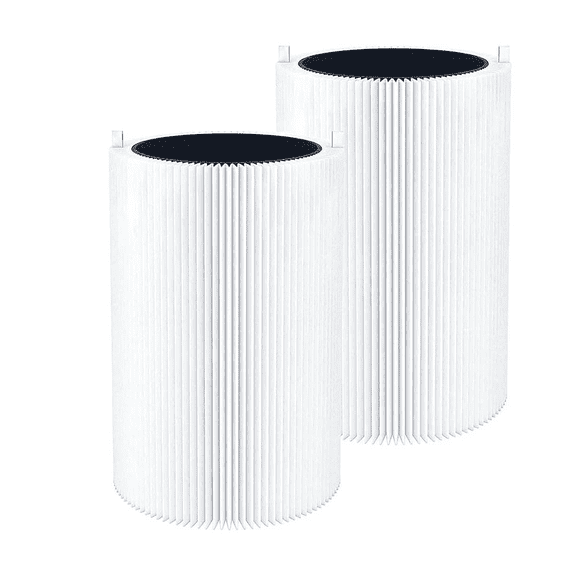 2 Pcs Blue Pure 411 Filter Replacement for Blueair Blue Pure Auto Air Purifier