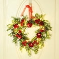thumbnail image 3 of Romántico Corazón Coronas Colgante de pared Arte Decorativo 40 cm Decoración Jardín Rosa para el Valentín Puerta de entrada Accesorios para Sunnimix corona en forma de corazon, 3 of 8