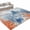 White, variant on Entryway Rug 2'x3', Blue Ocean Octopus Kitchen Runner Rugs Non-Slip Carpet Mats, Coastal Nautical Coral Starfish Leaves Bedside Rugs Runners Washable Floor Carpet for Bathroom Laundry Room