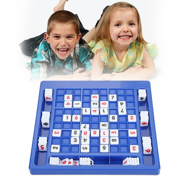Juguete educativo para niños, juego de mesa de cubos numéricos de sudoku, juego de rompecabezas de números, juego de números de sudoku de alto rendimiento